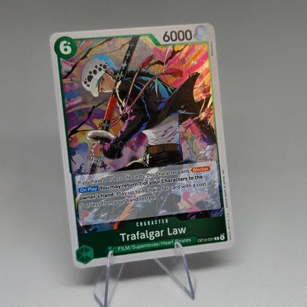 Trafalgar Law OP13-031 R holo One Piece